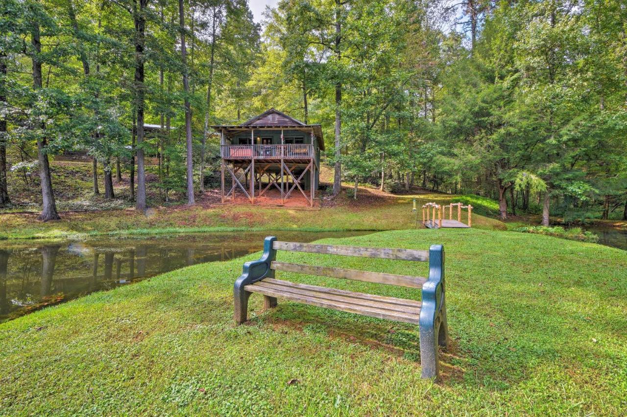 הוילה Secluded Family Retreat In Dahlonega With Hot Tub! מראה חיצוני תמונה
